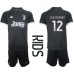 Maillot de foot Juventus Alex Sandro #12 Troisième vêtements enfant 2023-24 Manches Courtes (+ pantalon court)